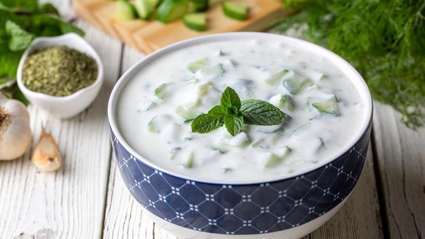 Yogurt And Cucumber Salad