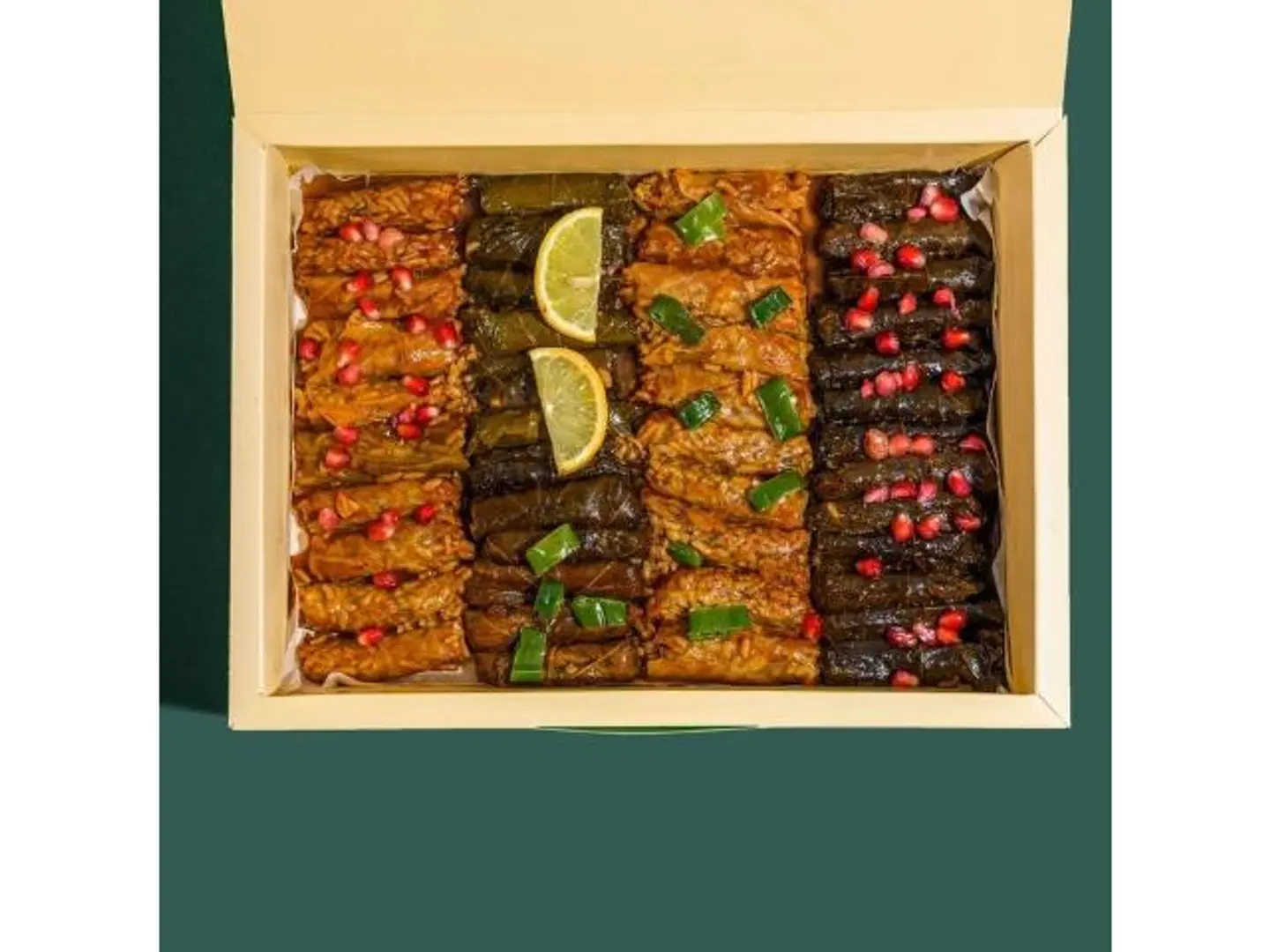 Small Cabbage Rolls, Stuffed Grape Leaves, And Muskhan