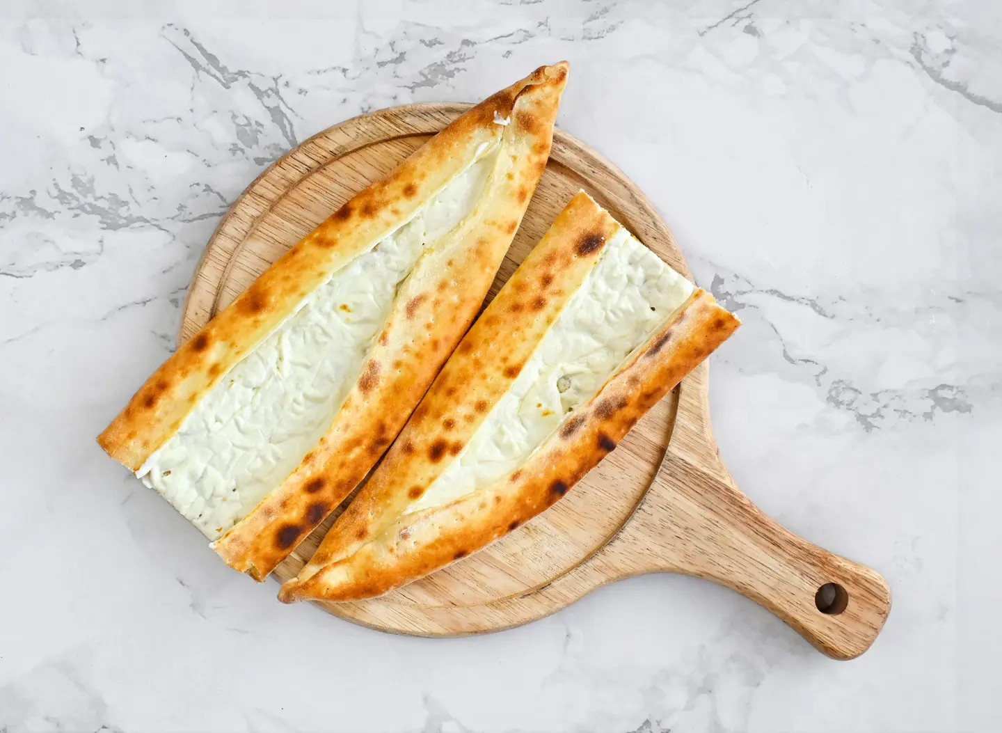 فطيرة لبنة ساده