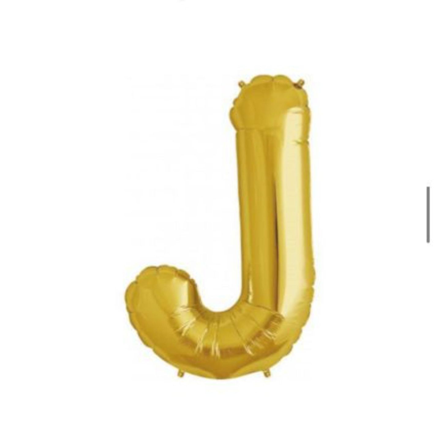 Letter J Gold