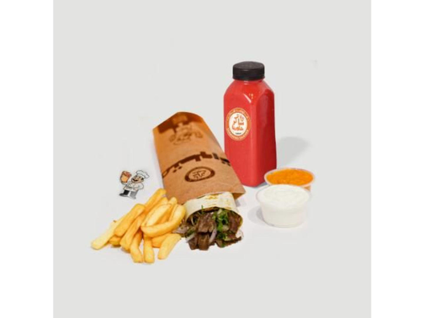 ساندوتش لحم مخصوص شاكر