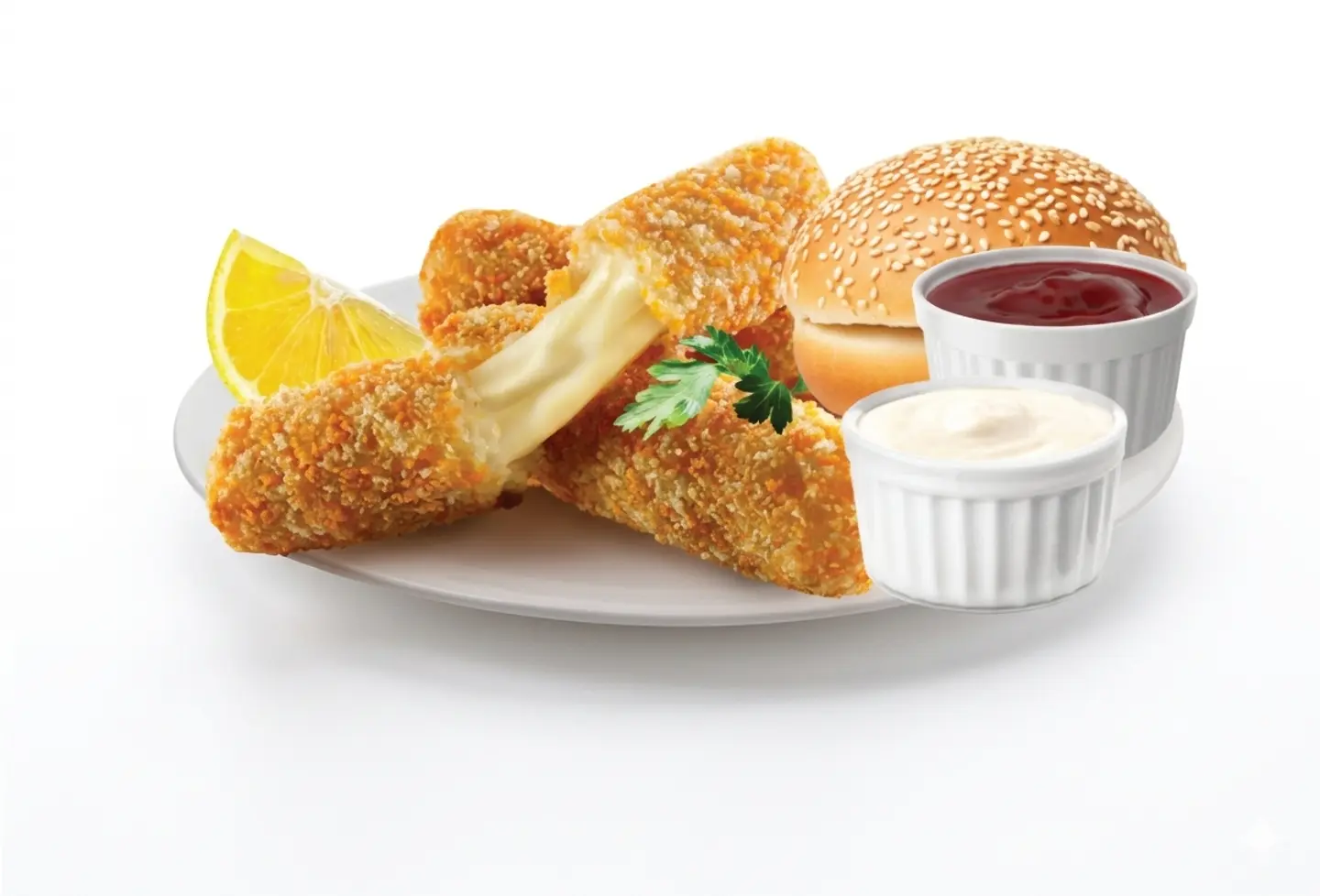 أصابع دجاج بالجبن عادي ١٠قطع