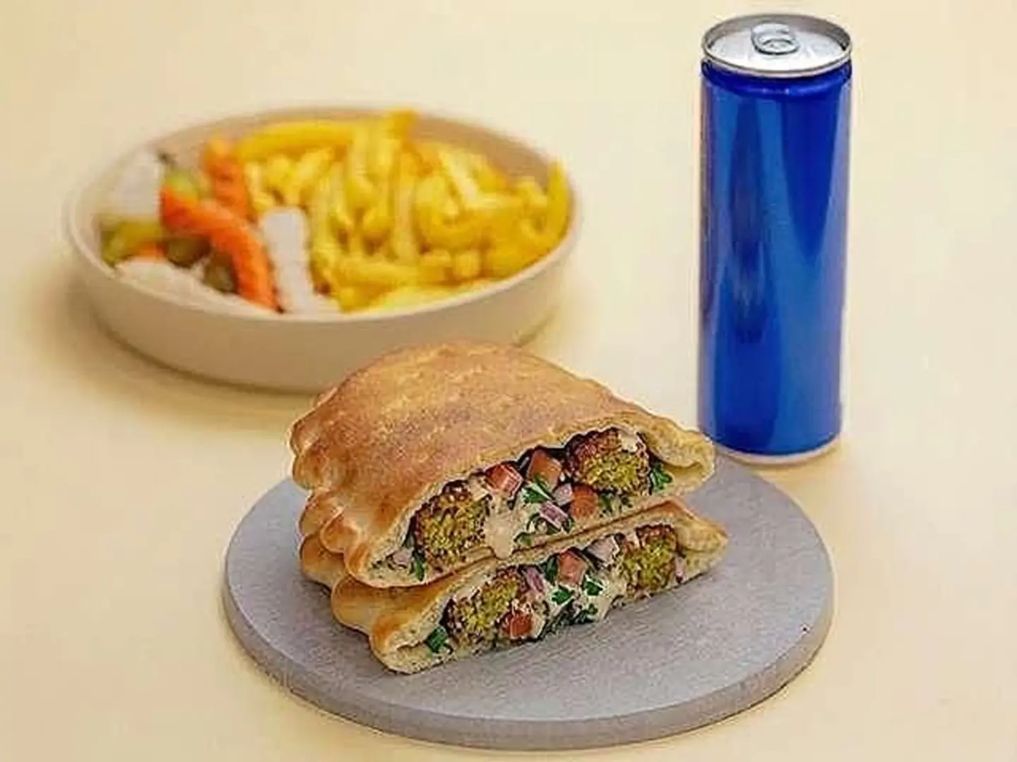 Falafel Pie Meal