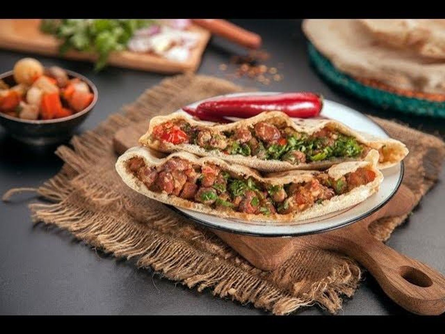ساندوتش فول اسكندراني