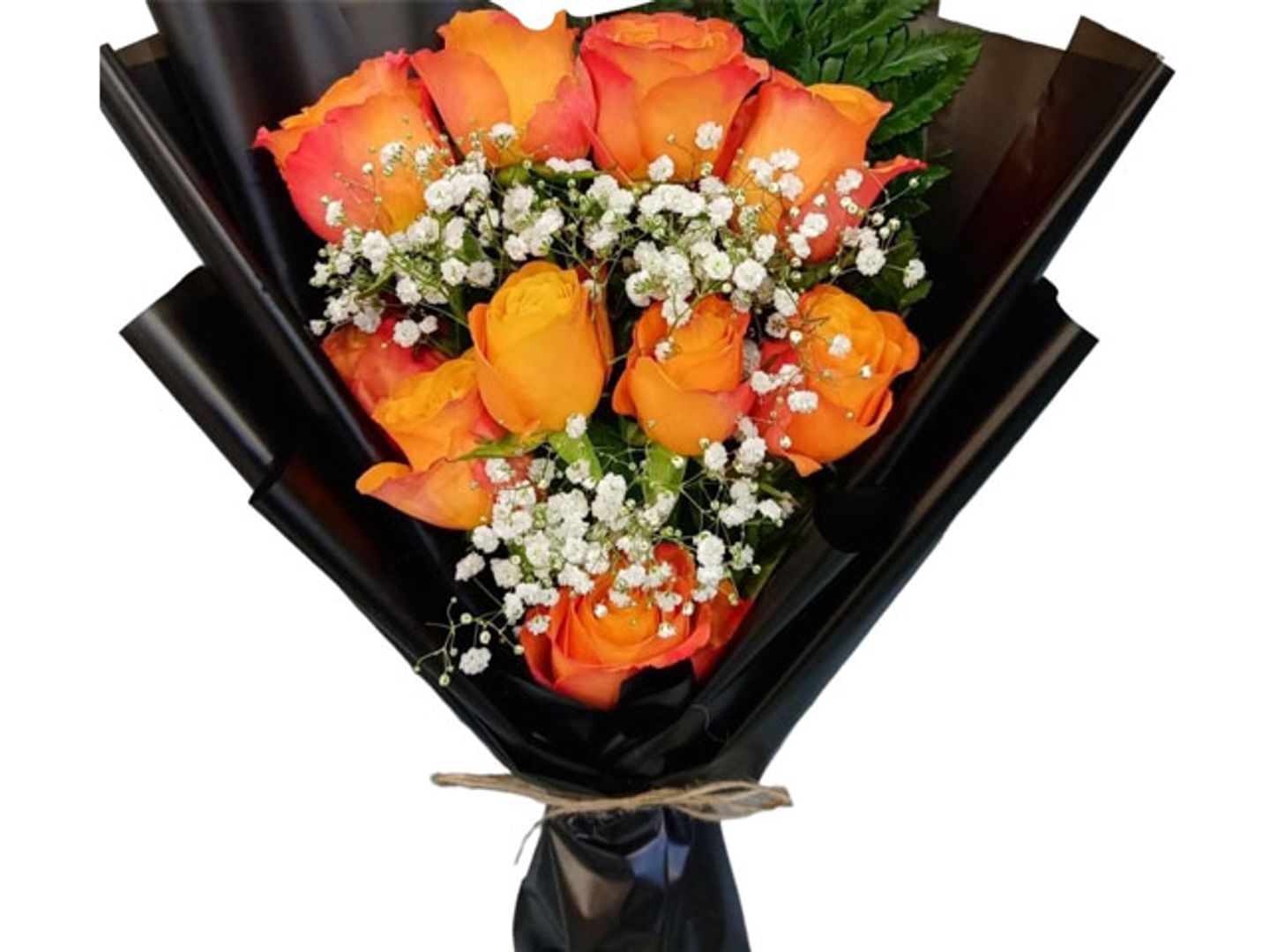 Orange Rose Bouquet