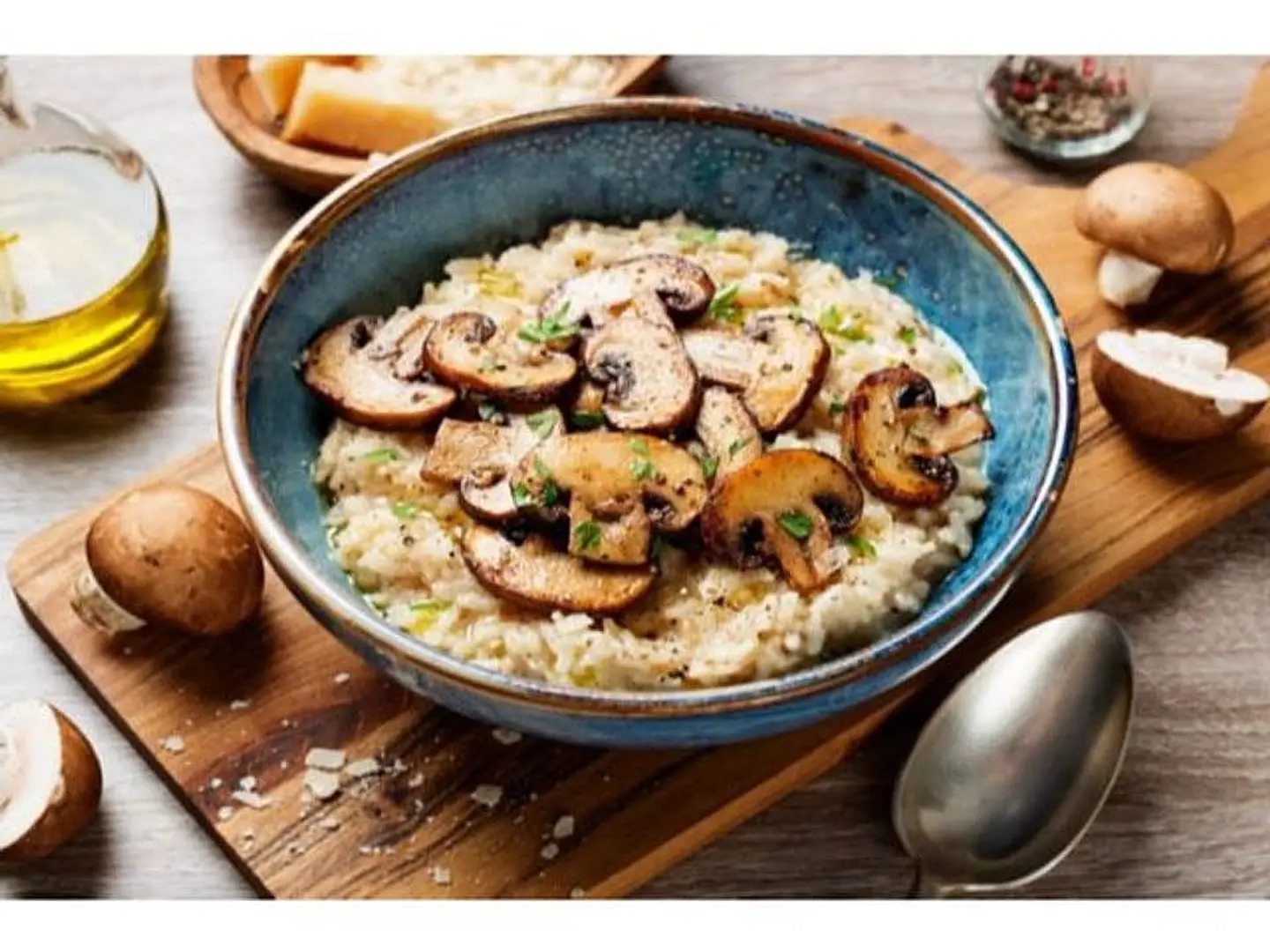 Chicken And Mushroom Risotto