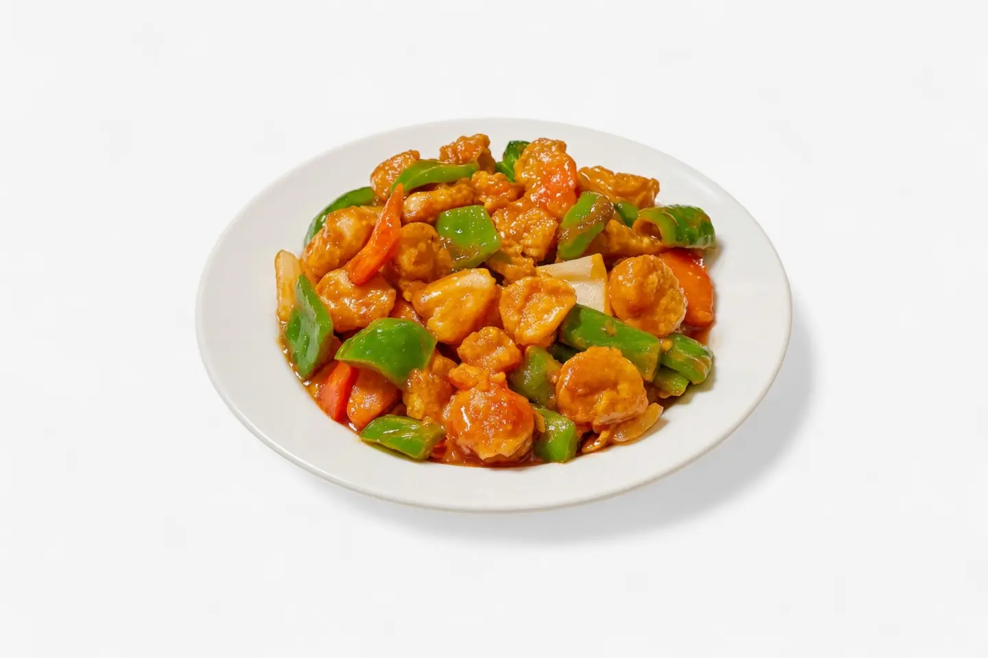 Shrimp With Bell Pepper