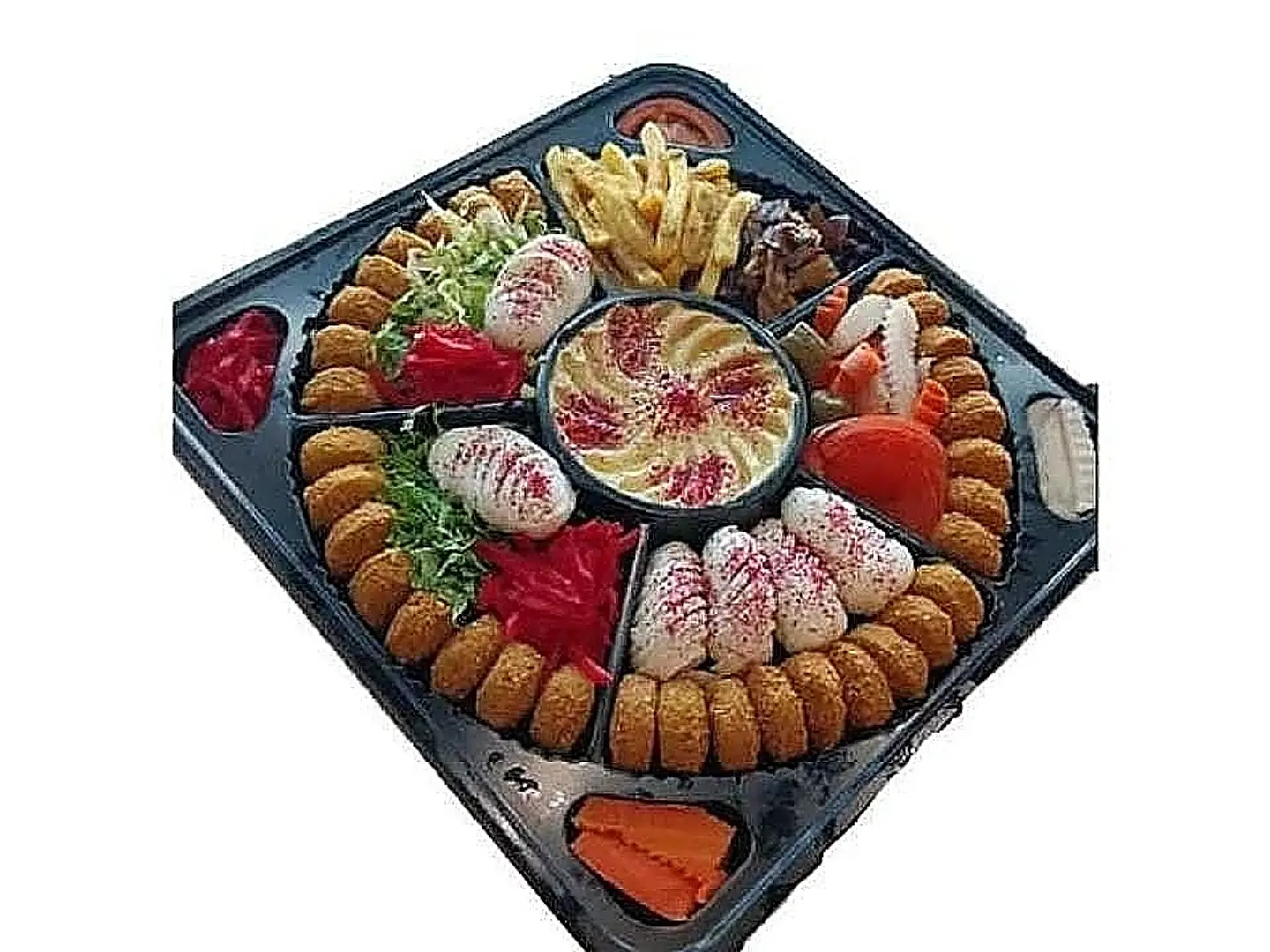 Large Plate Of Falafel Brik