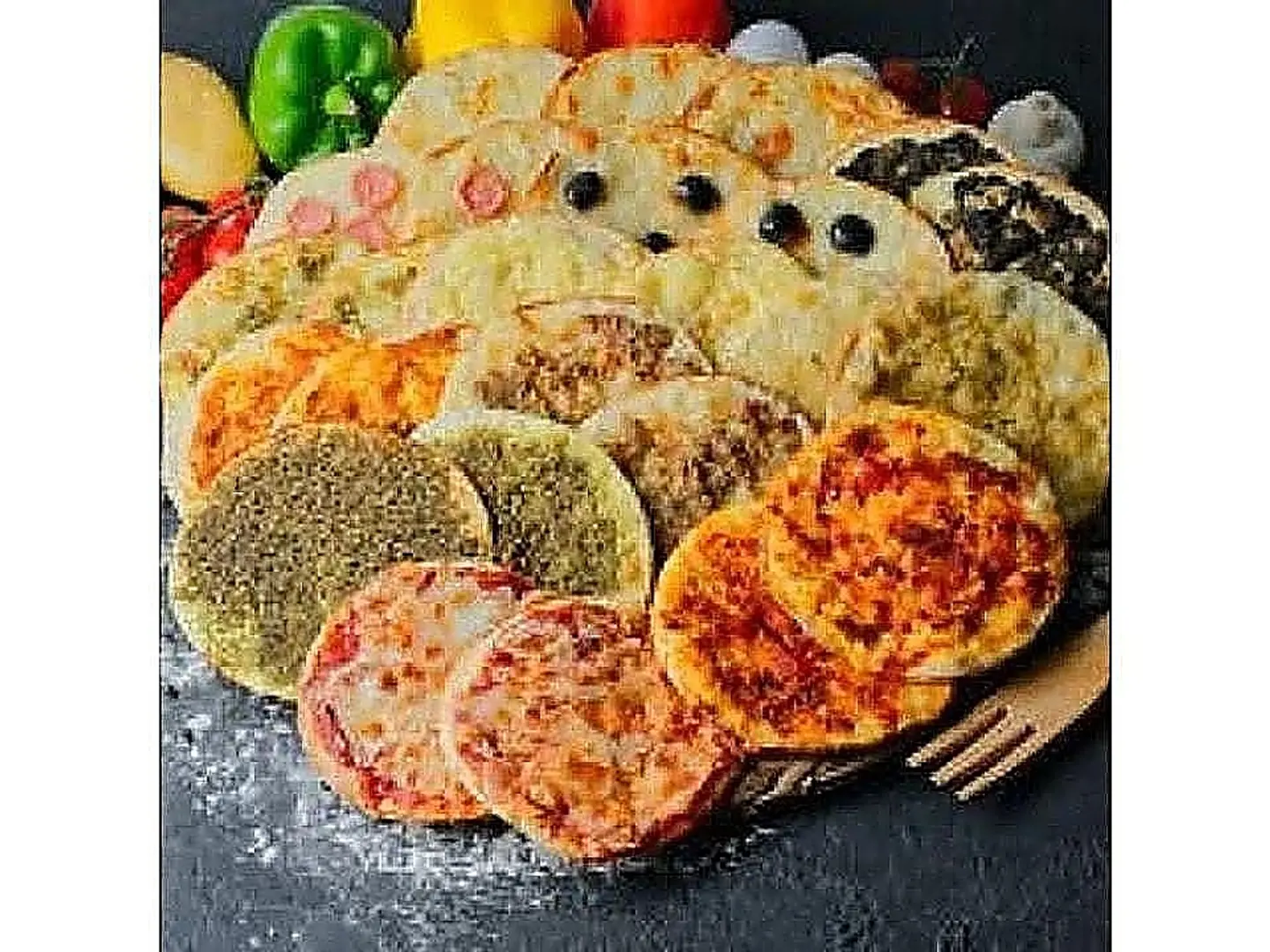 معجنات ميني مشكلة 20 حبة