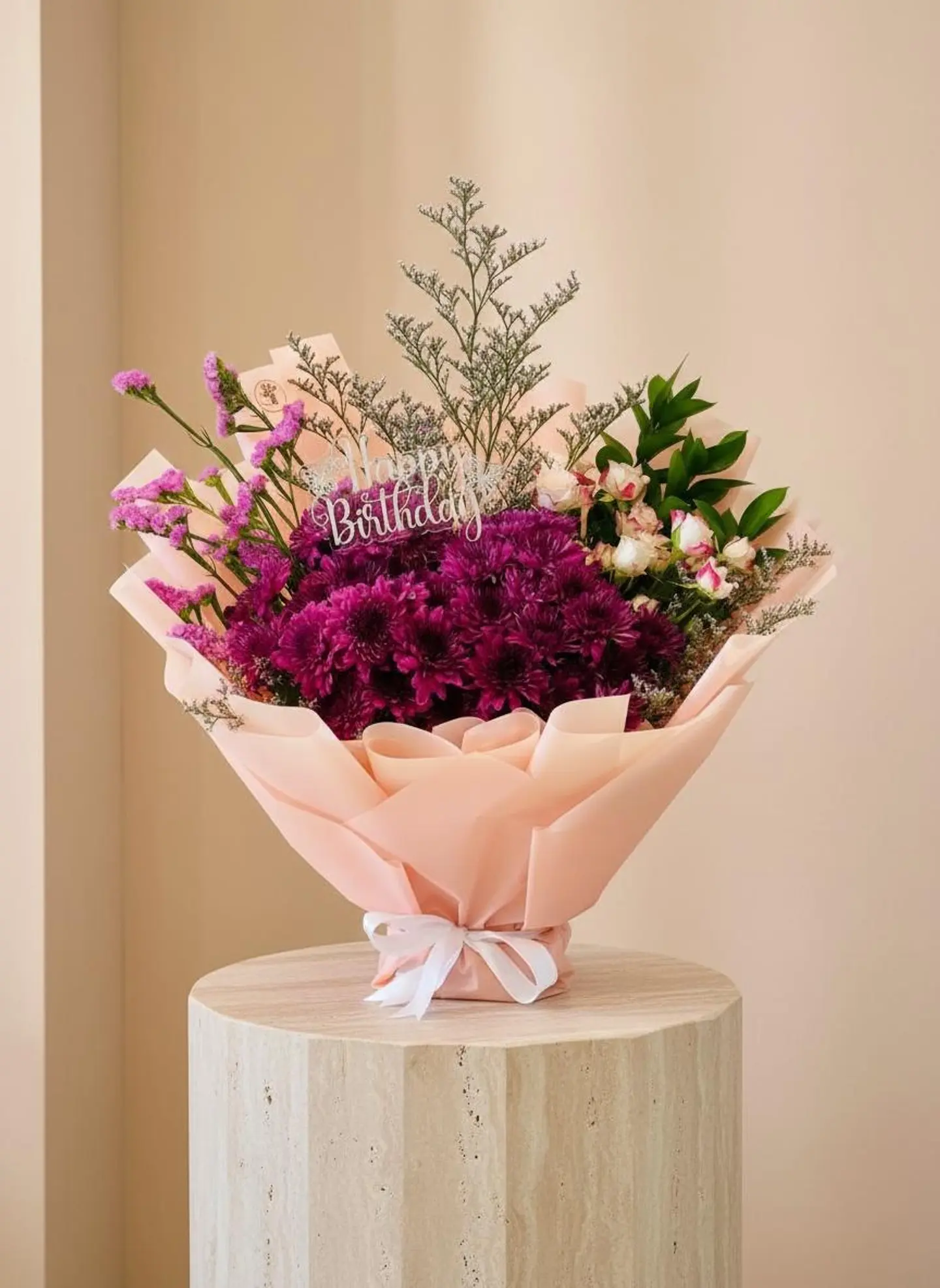 Pink Birthday Bouquet