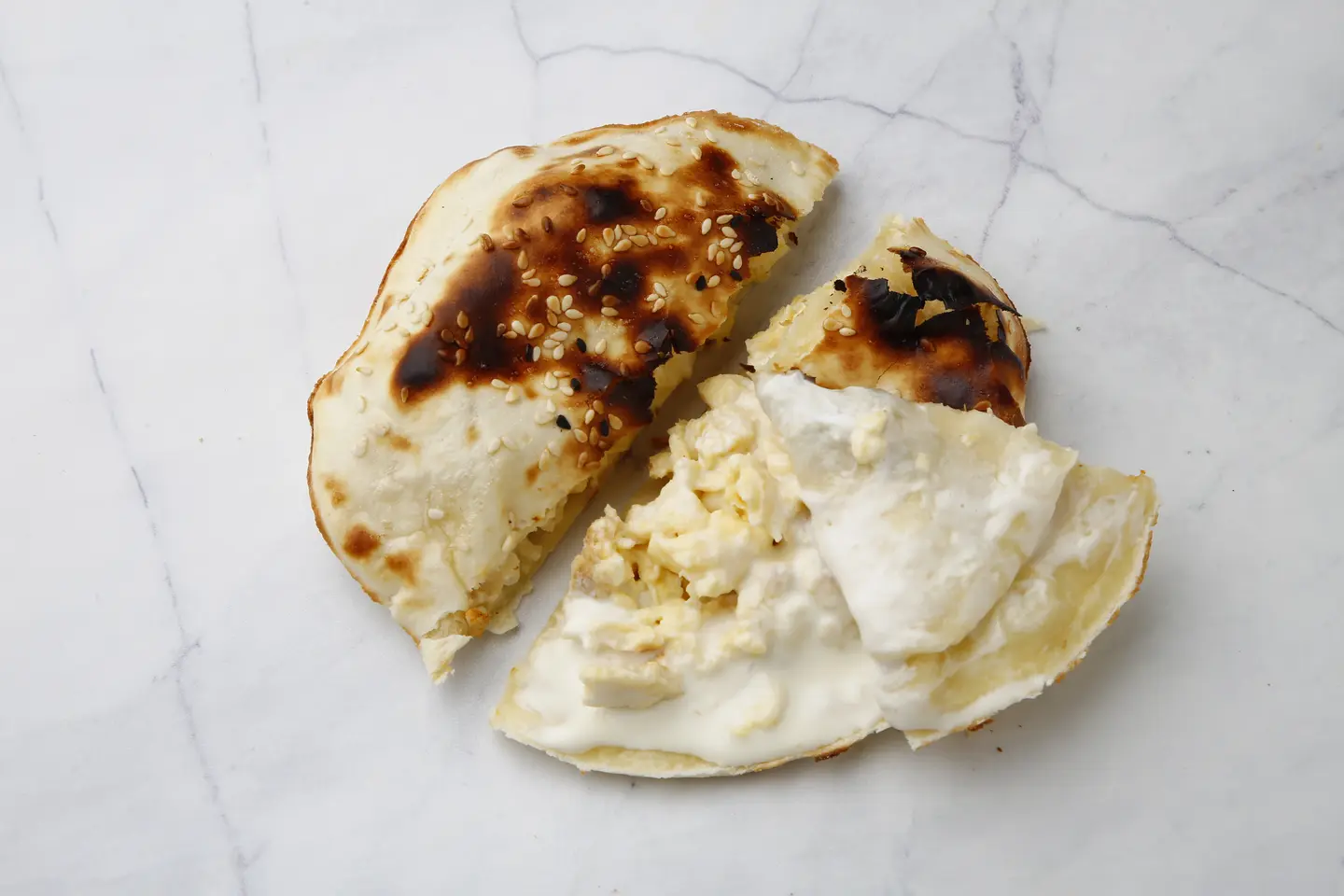Fried Egg Pie Sandwich