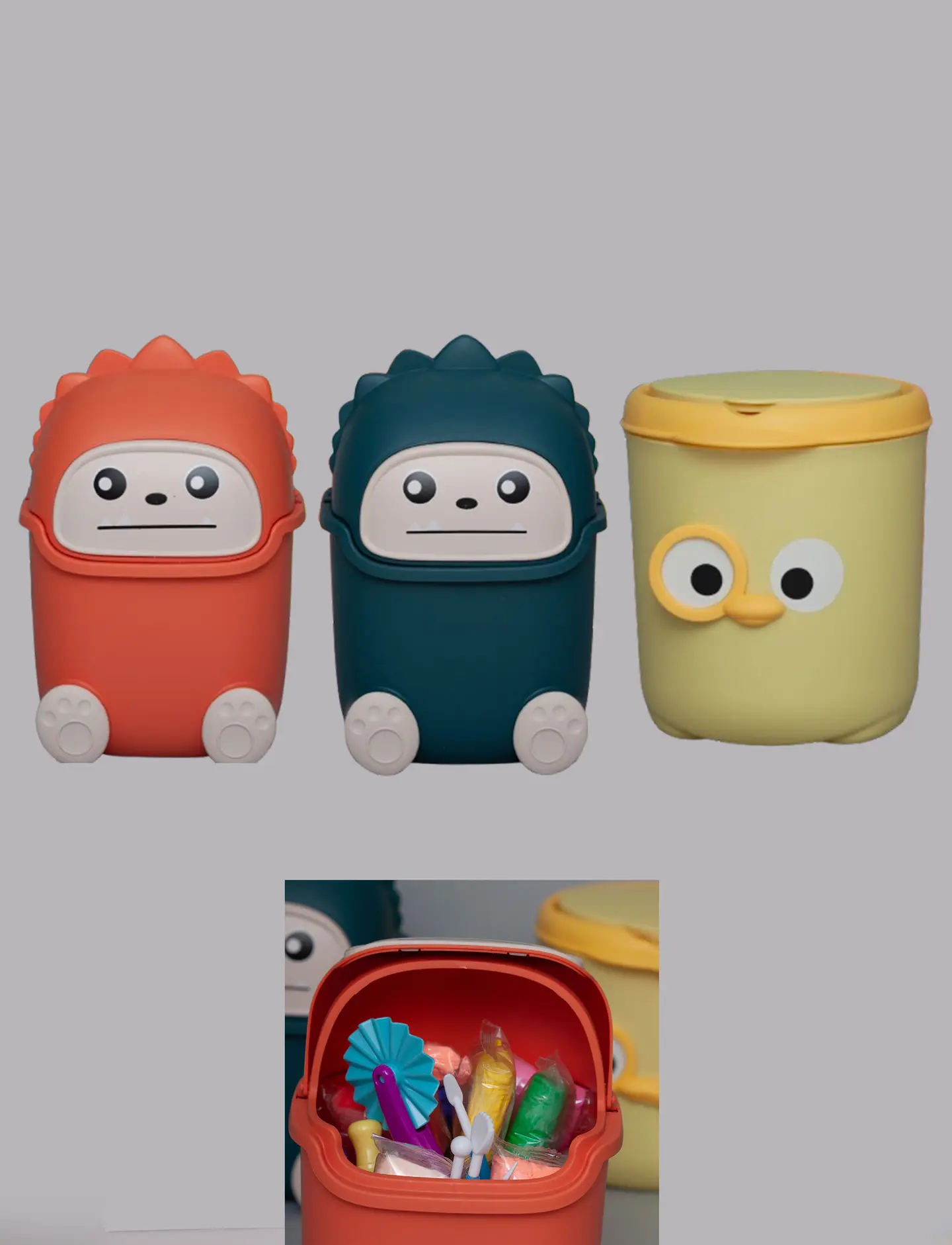 Colored Clay Box