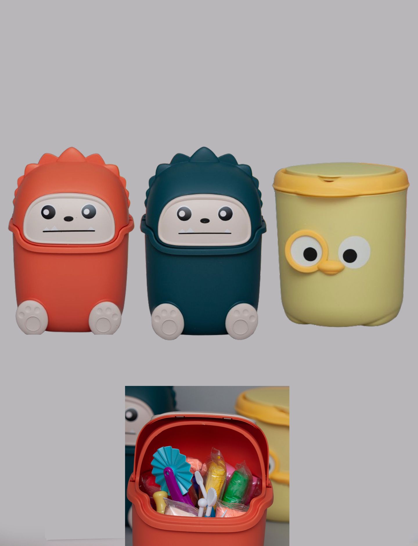 Colored Clay Box