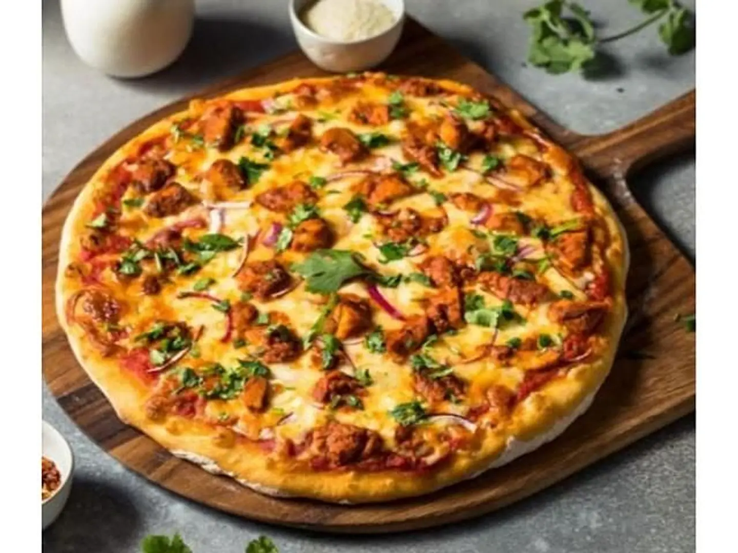 Chicken Pieces Pizza