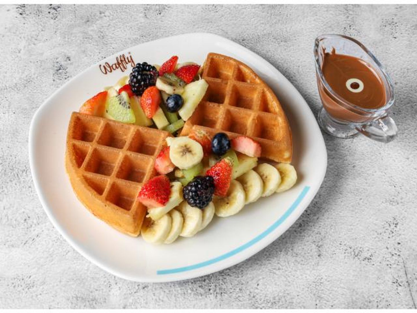Double Fruit Waffle