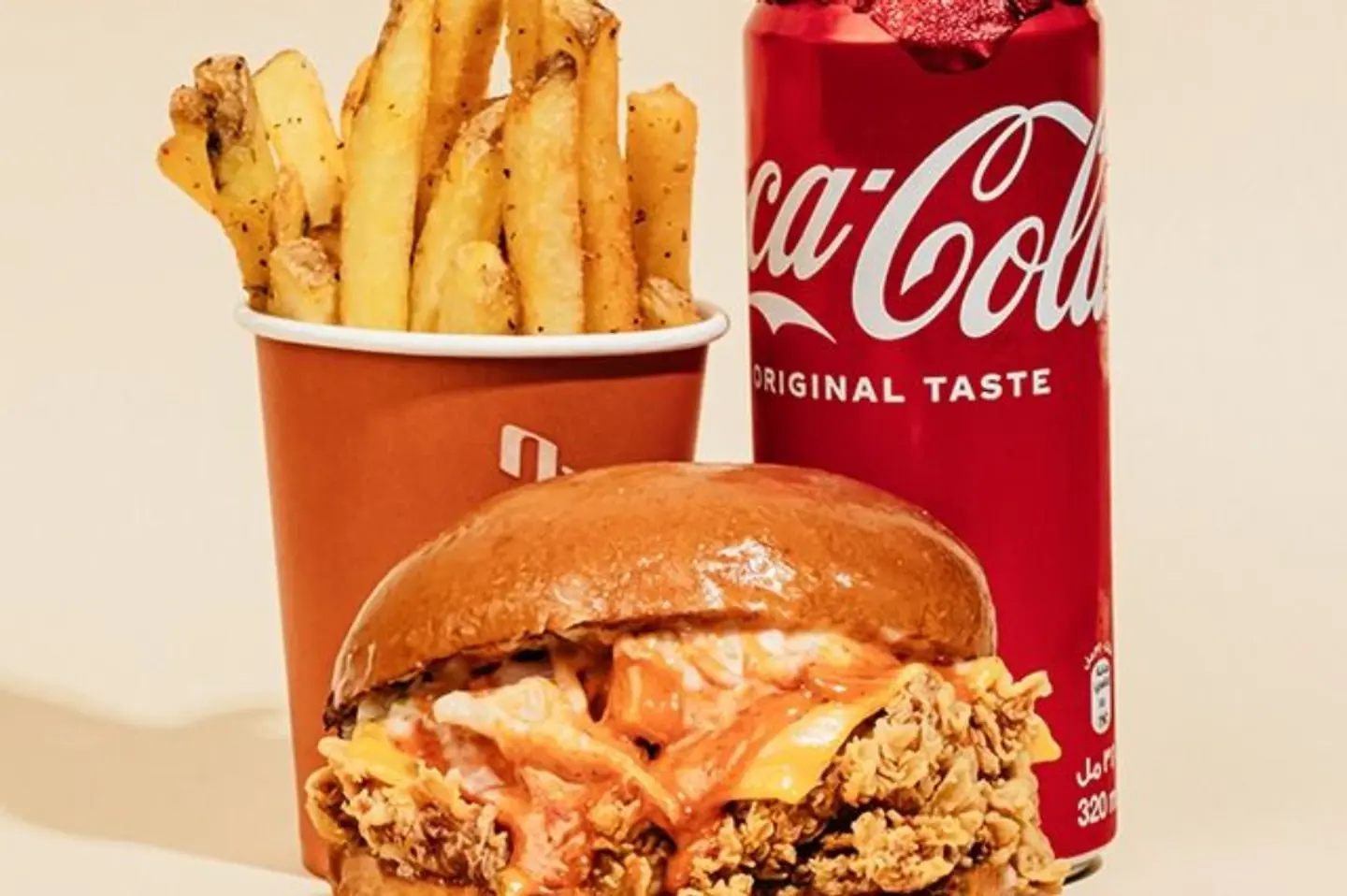 Crispy Chicken Burger Meal