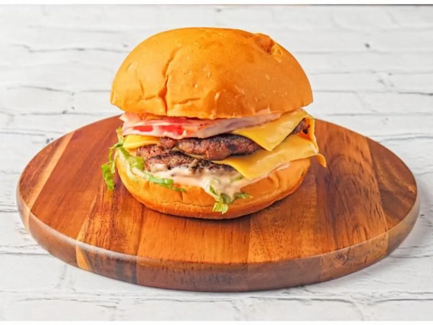 Chicken Burger Double - Regular