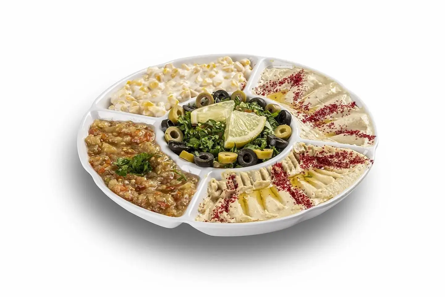 صحن مقبلات مُشكّل