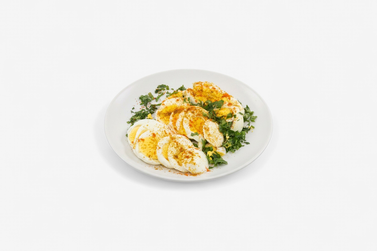 Boiled Eggs Dish