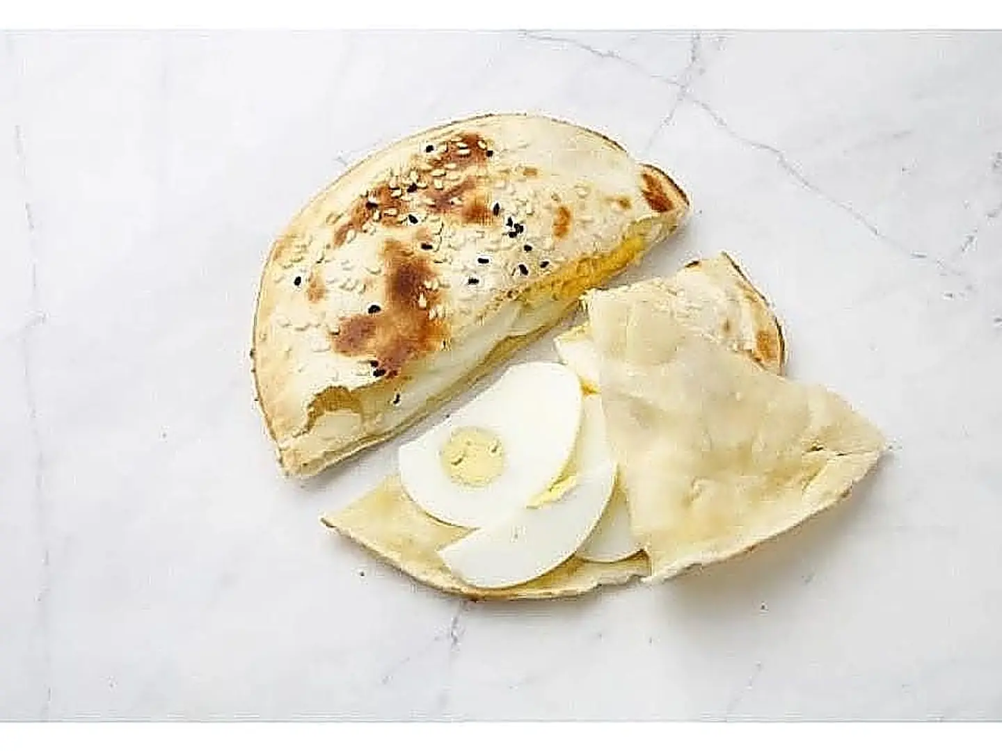 فطيرة بيض مسلوق