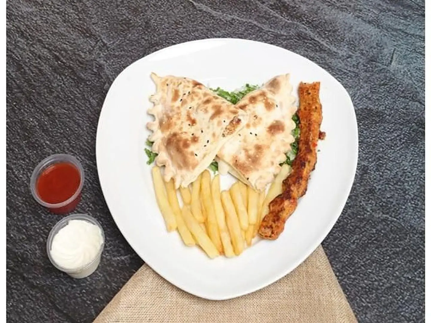 Chicken Kebab With Labneh