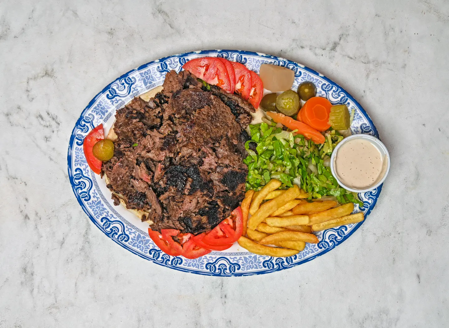 Meat Shawarma - Meat Shawarma Plate