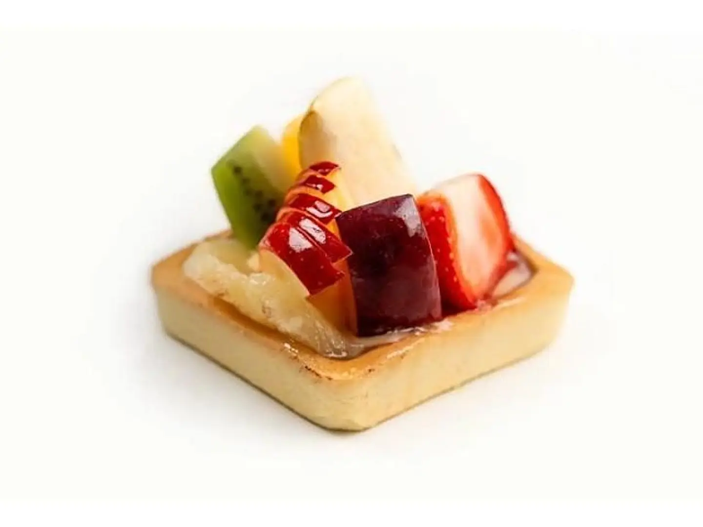 Fruit Ice Cream Waffle