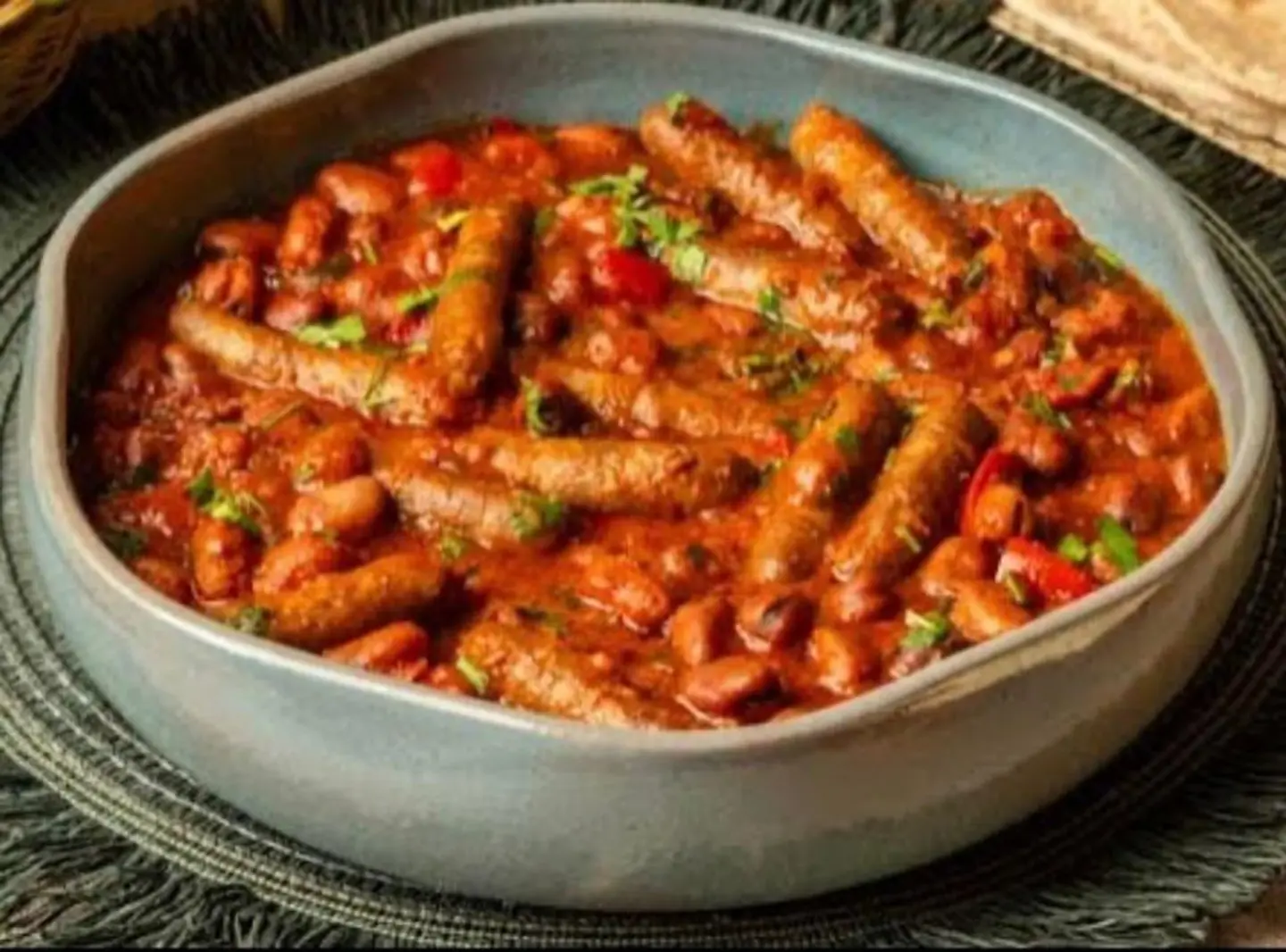 Foul And Sausage Tagine