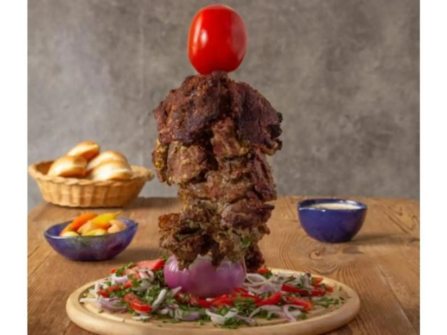 سيخ شاورما لحم