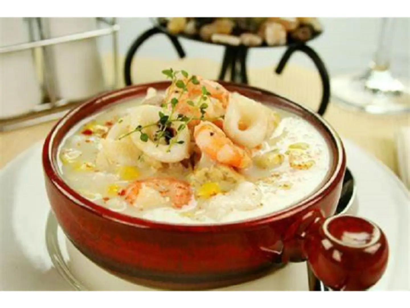 طاجن سي فود بالكريمة