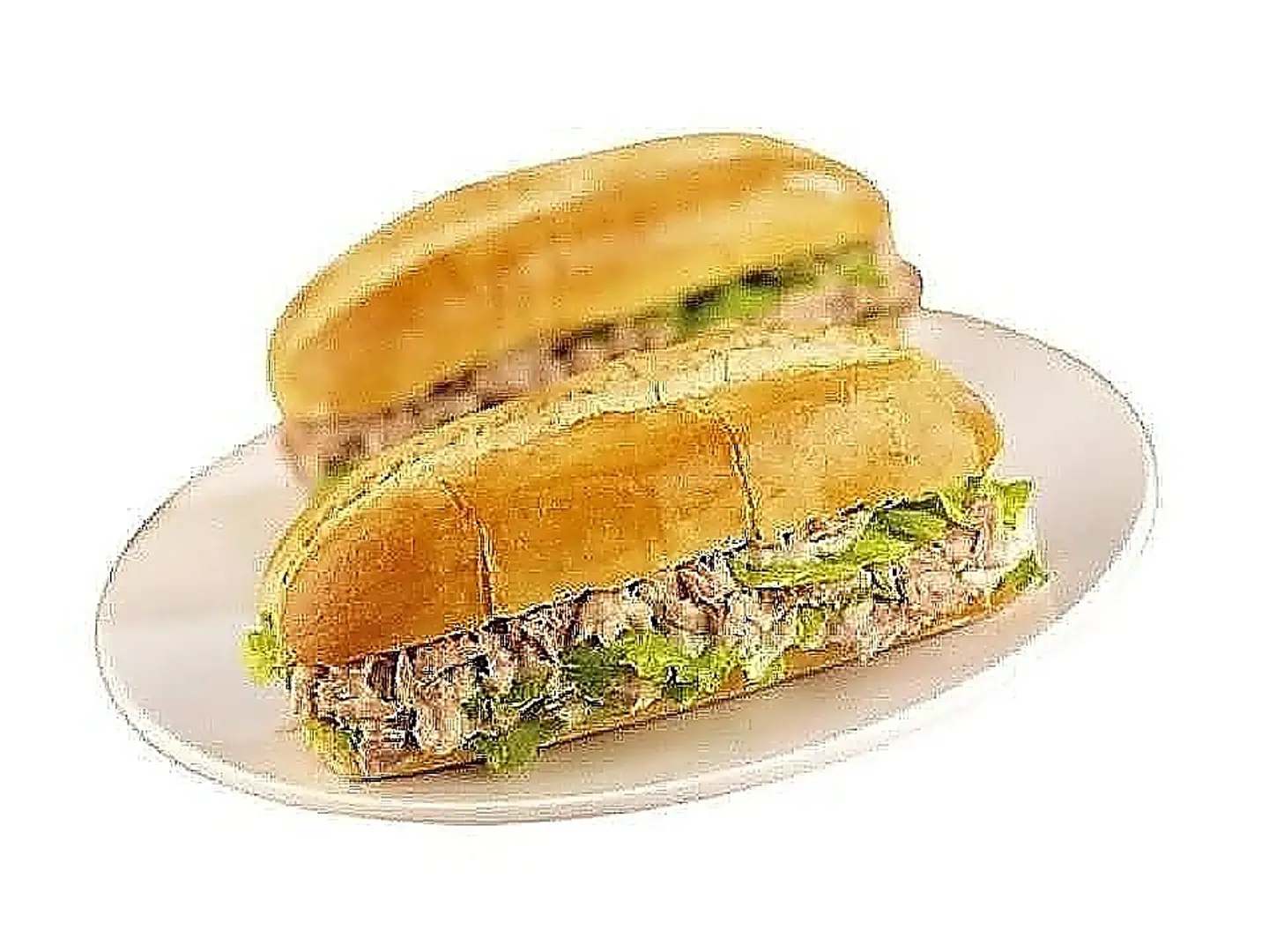 ساندوتش تونة ساده