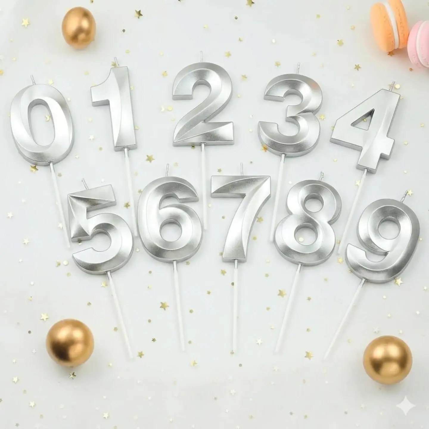 Number One Silver Candles