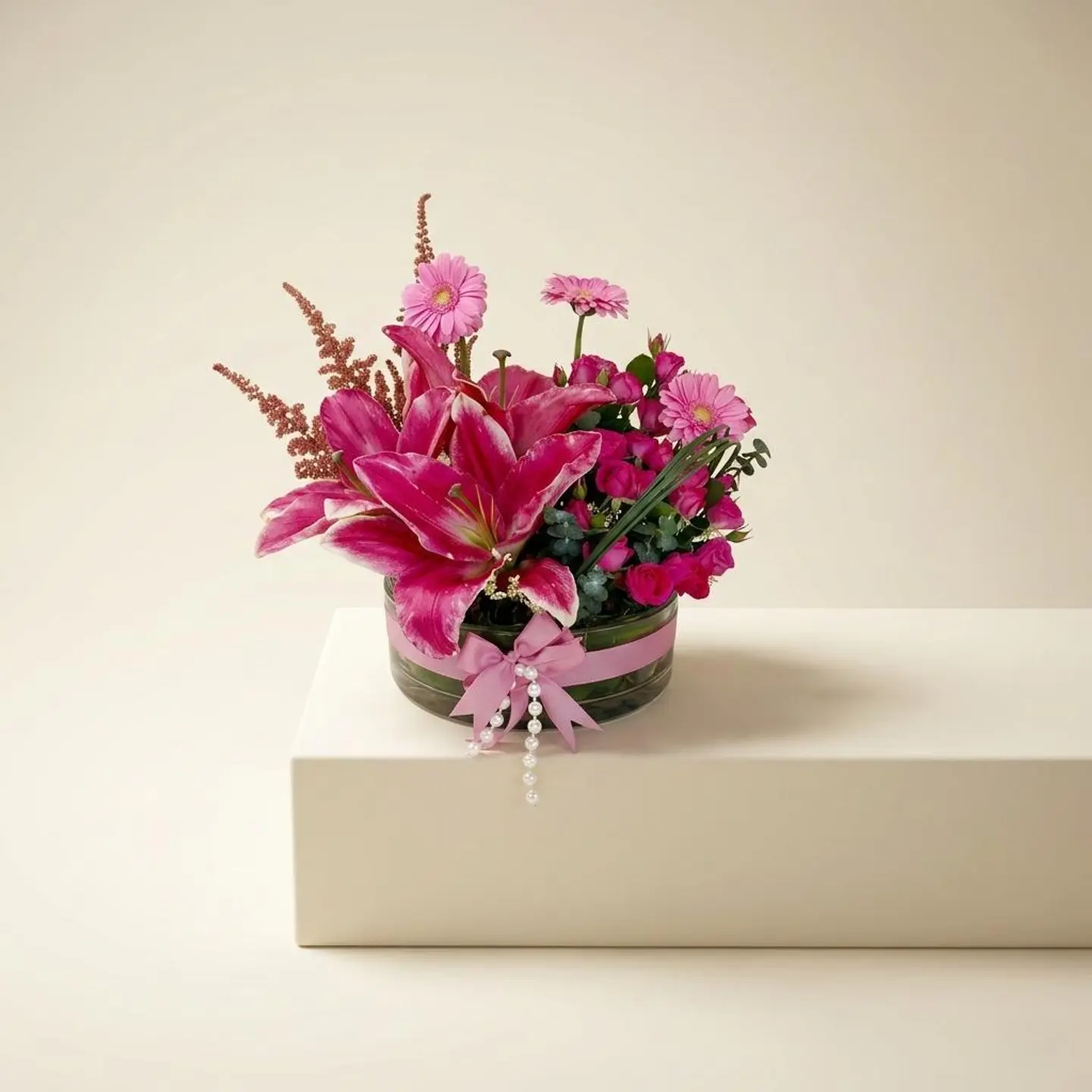 Pink Casablanca Vase