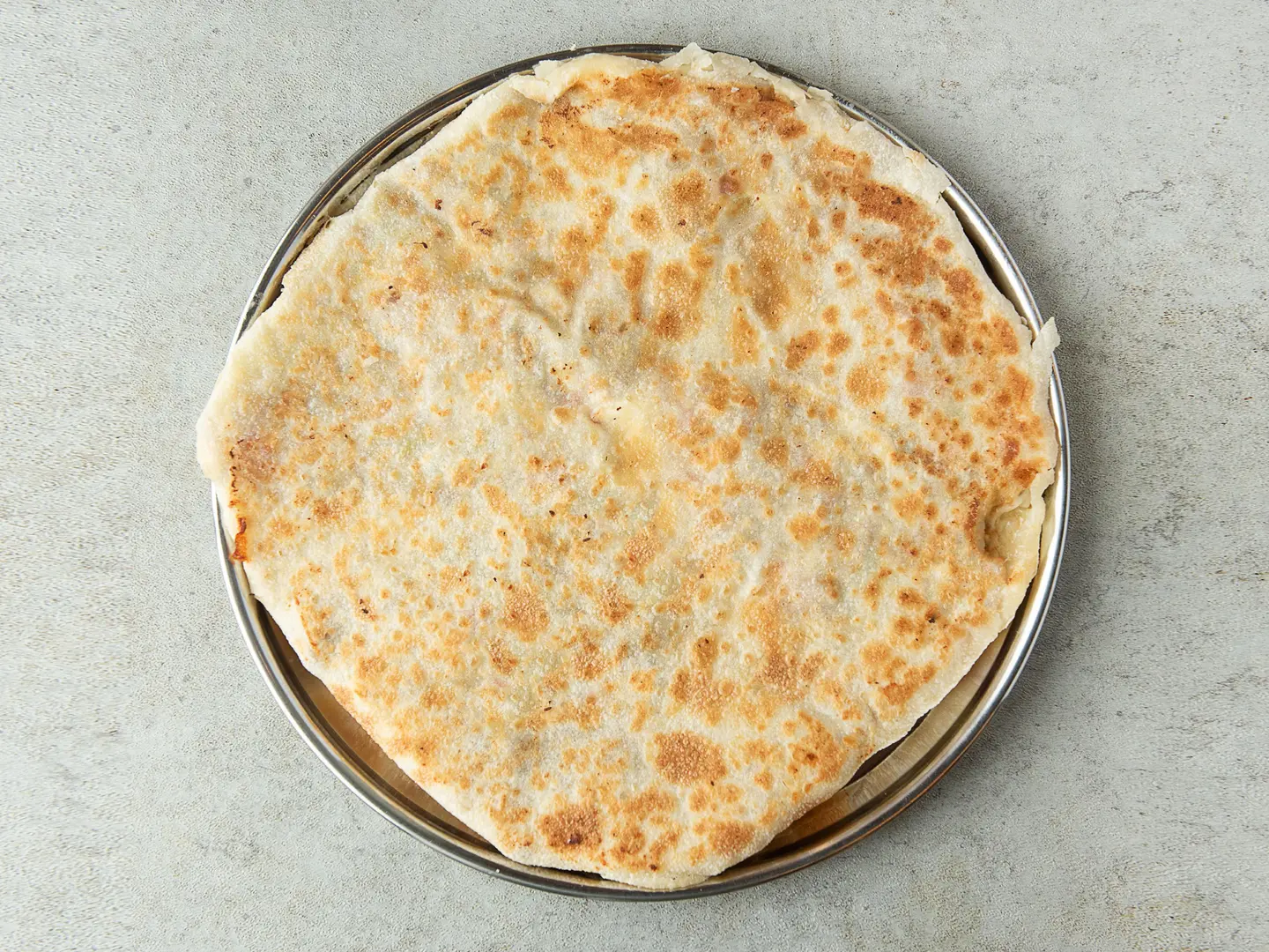 فطيرة موزاريلا مع الخضار