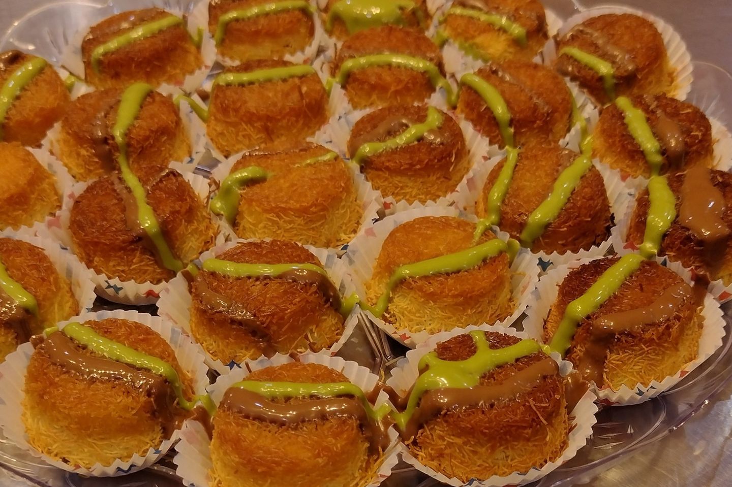 كنافه ميني نوتيلا ،