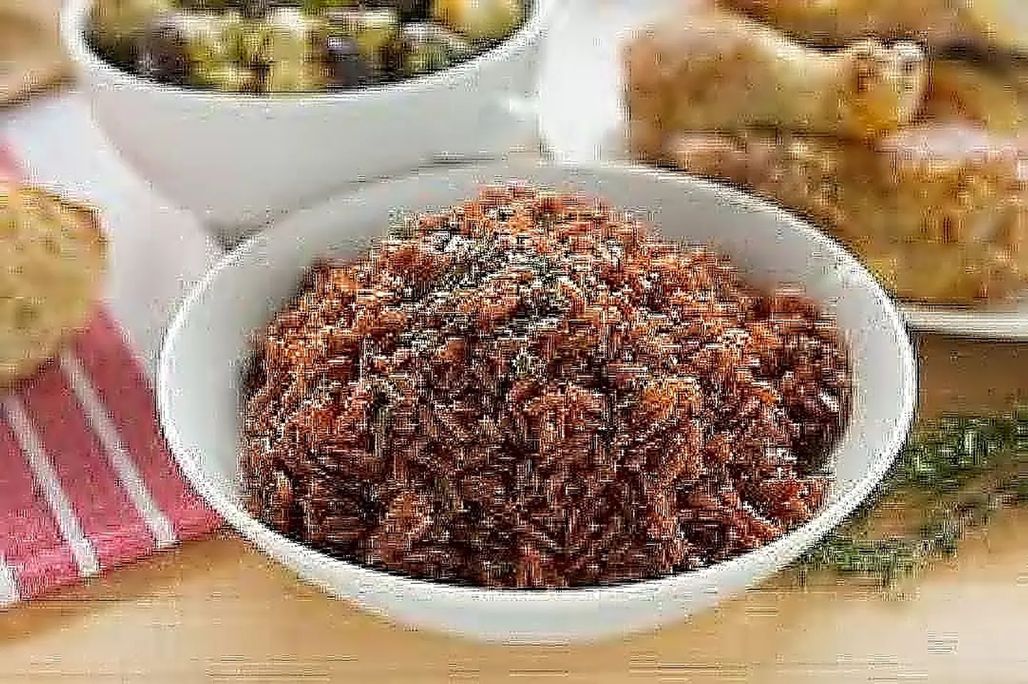 Red Pilaf With Truffle
