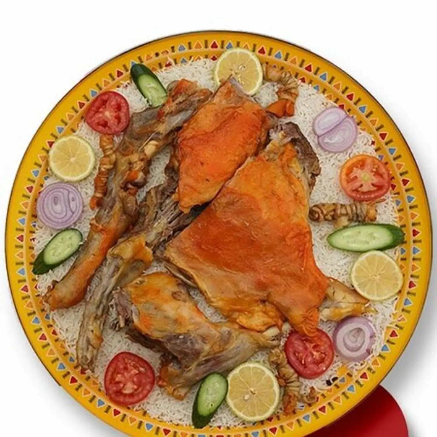 Half Mandi Lamb Without Liver