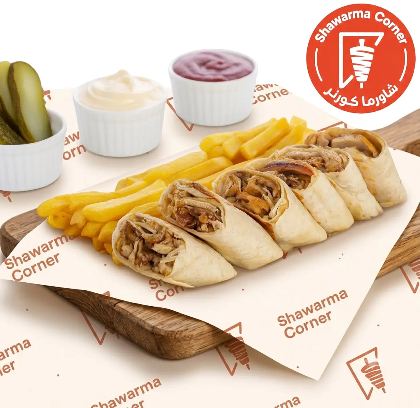 Chicken Shawarma Arabic Bread