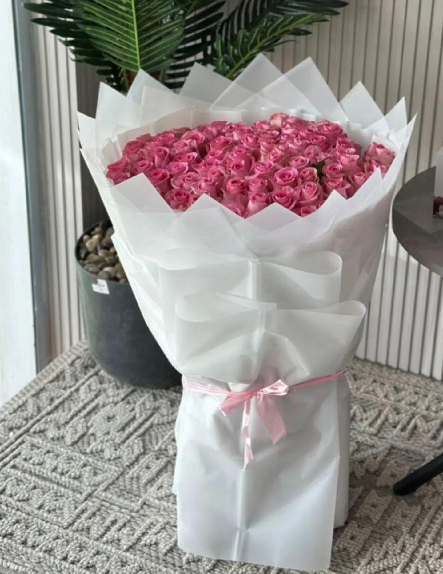 بوكيه ورد الورده الورديه ٤٥