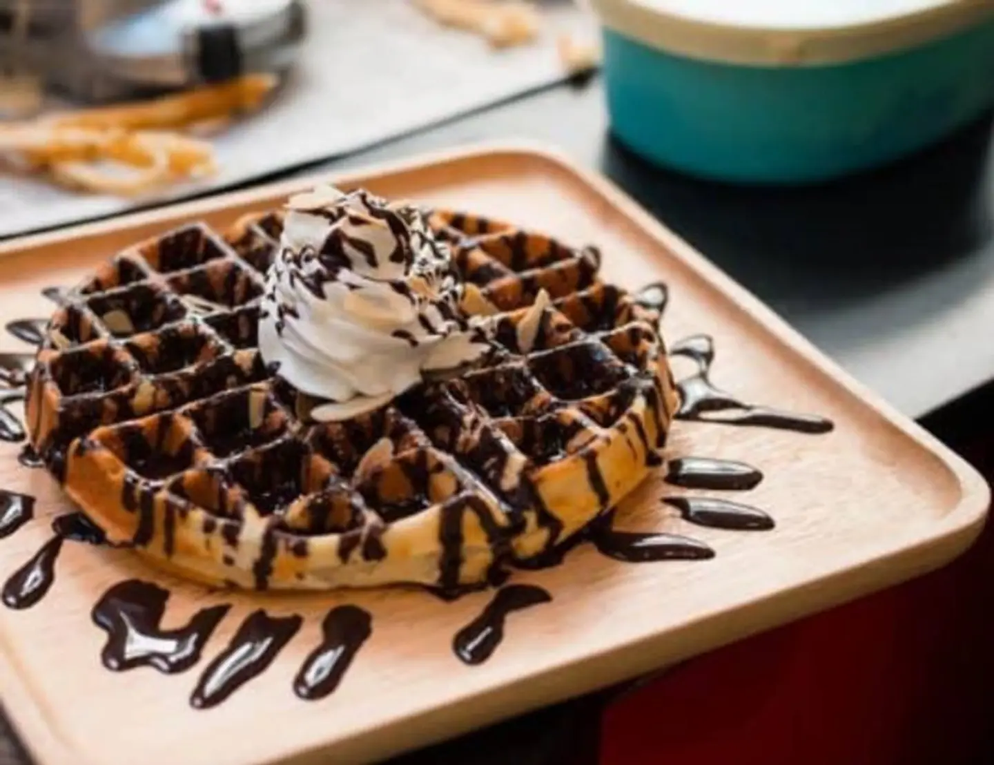 Waffle Crepe