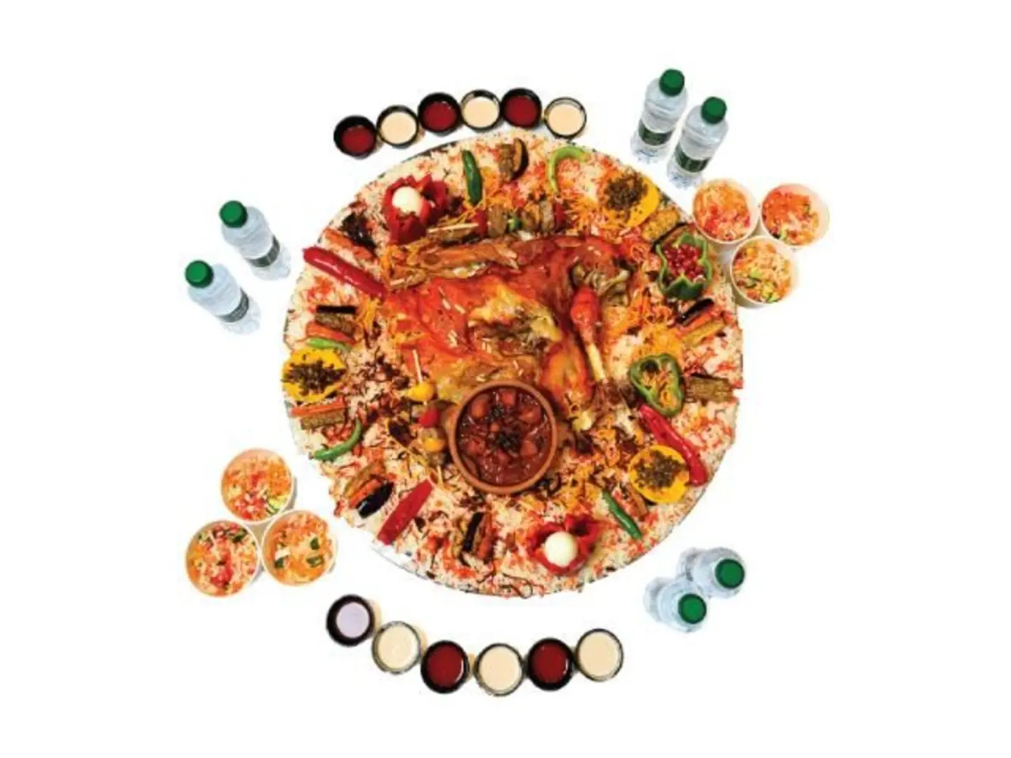 ربع تيس حنيذ