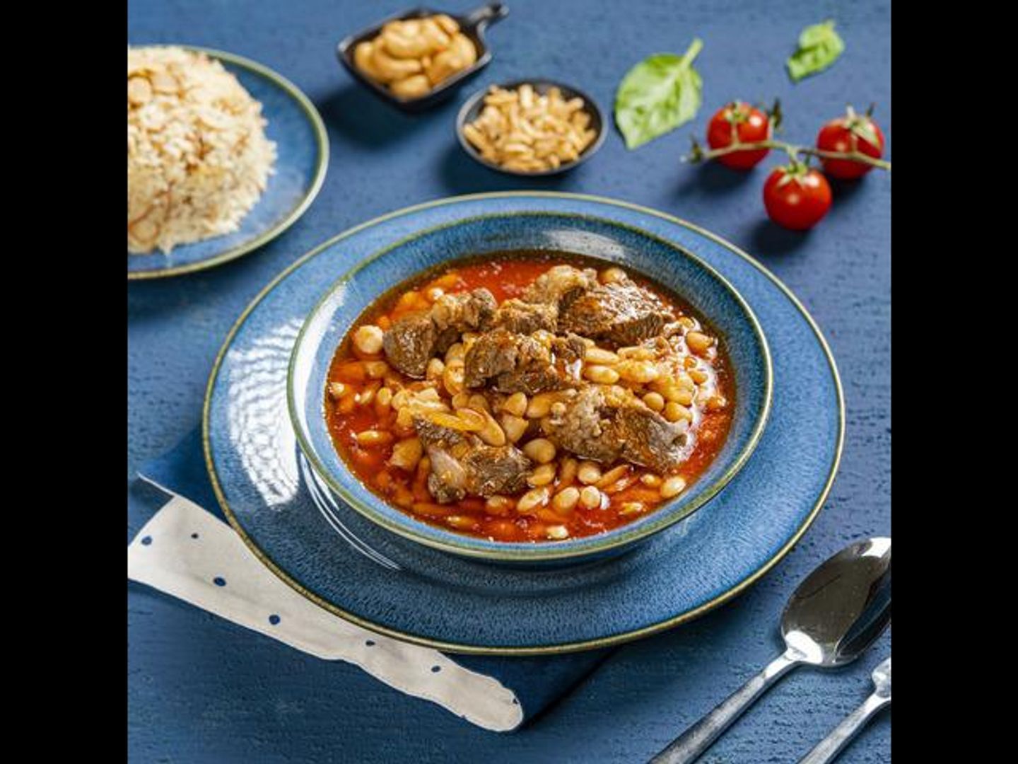 Beans With Meat And Rice