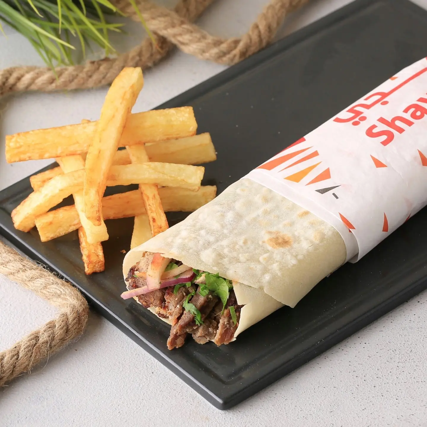 Shami Meat Shawarma Sandwich