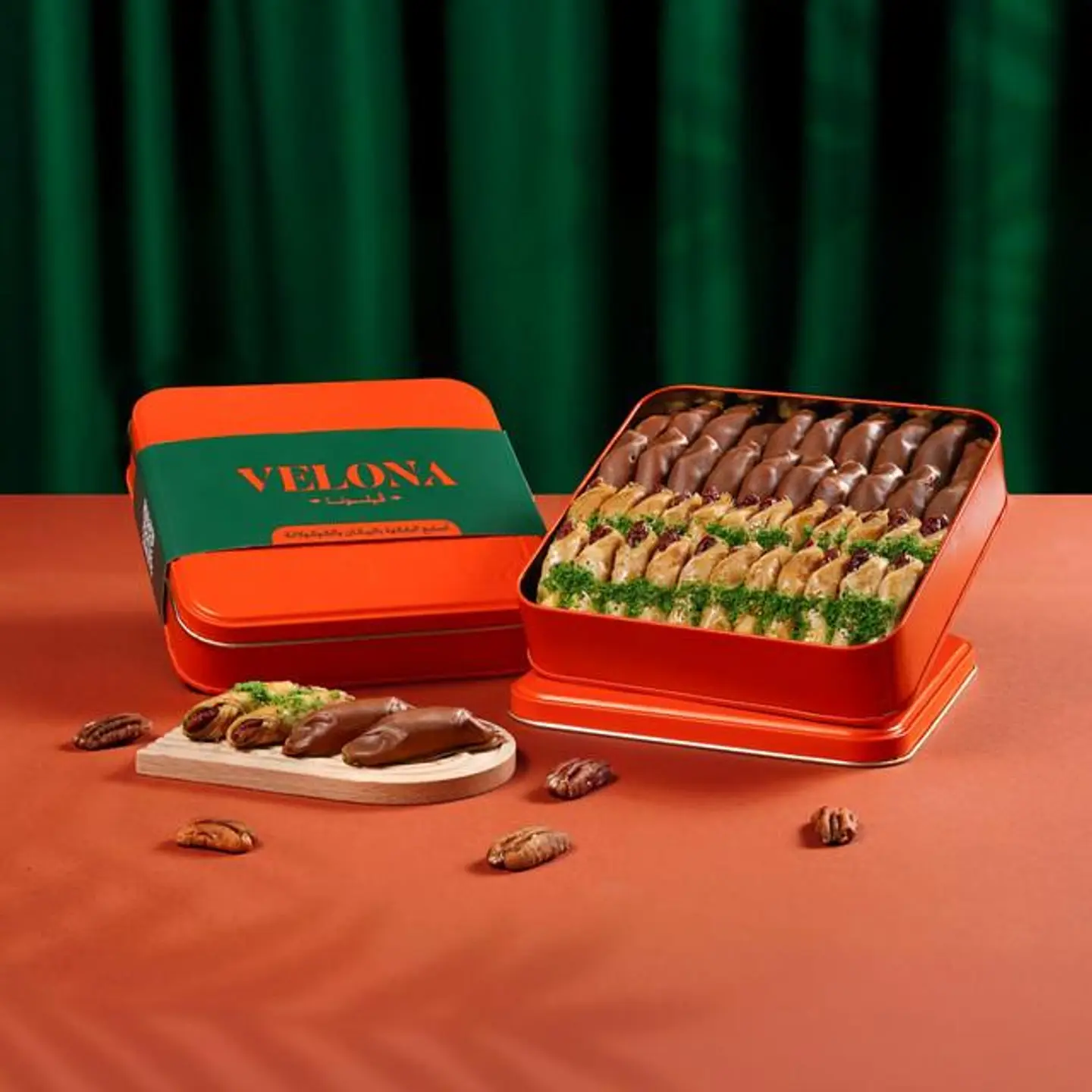 Velona Chocolate And Pecan Baklava (Small)
