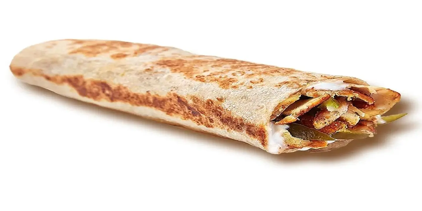 ساندوتش شاورما تورتيلا دجاج