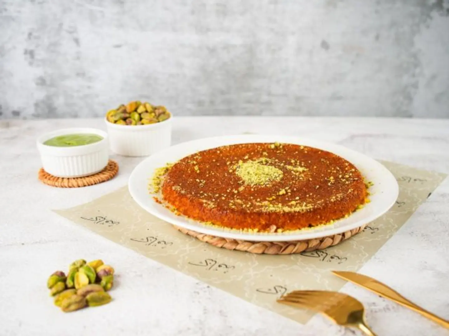 Nabulsi Kunafah With Cream Medium