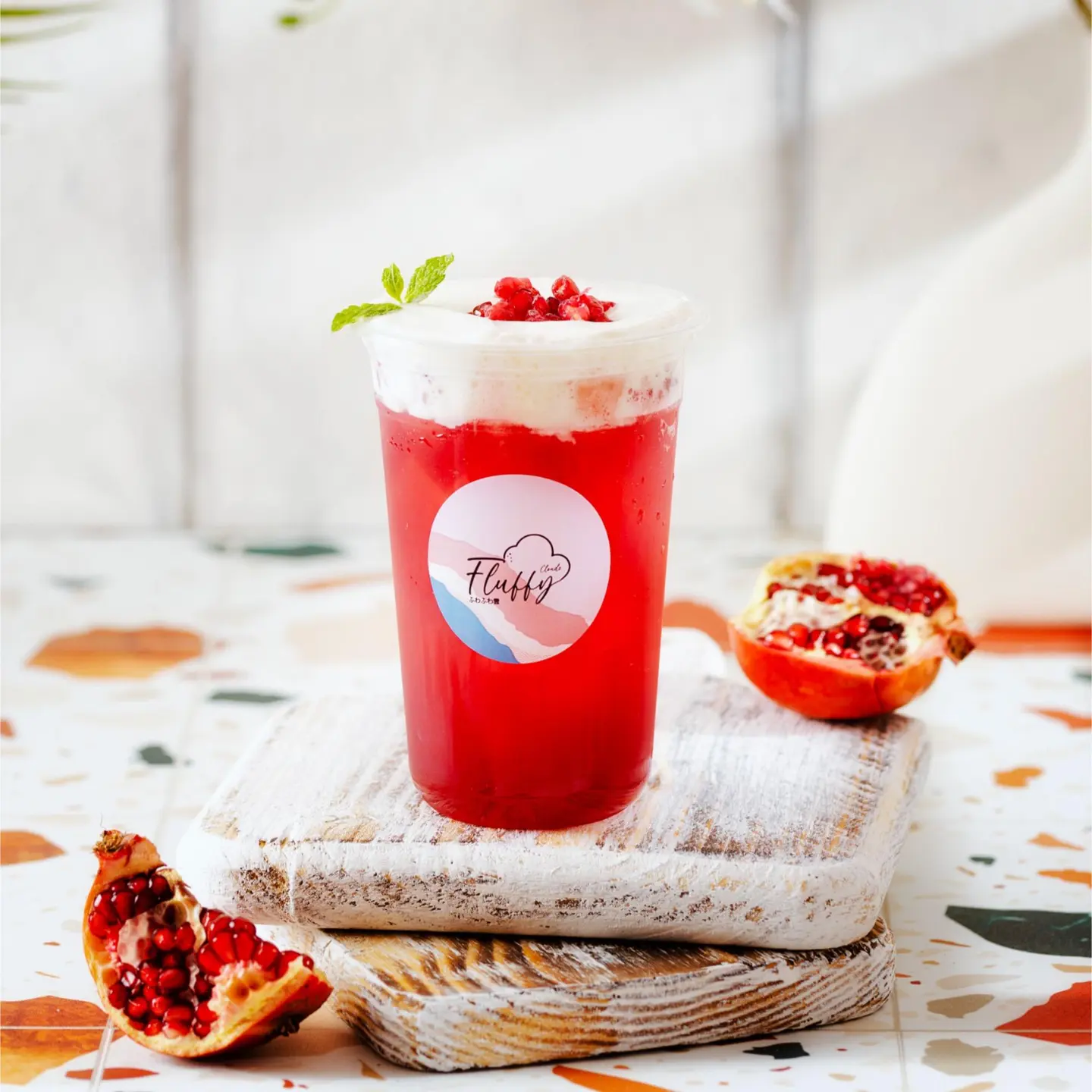 Ice Tea  With Pomegranate