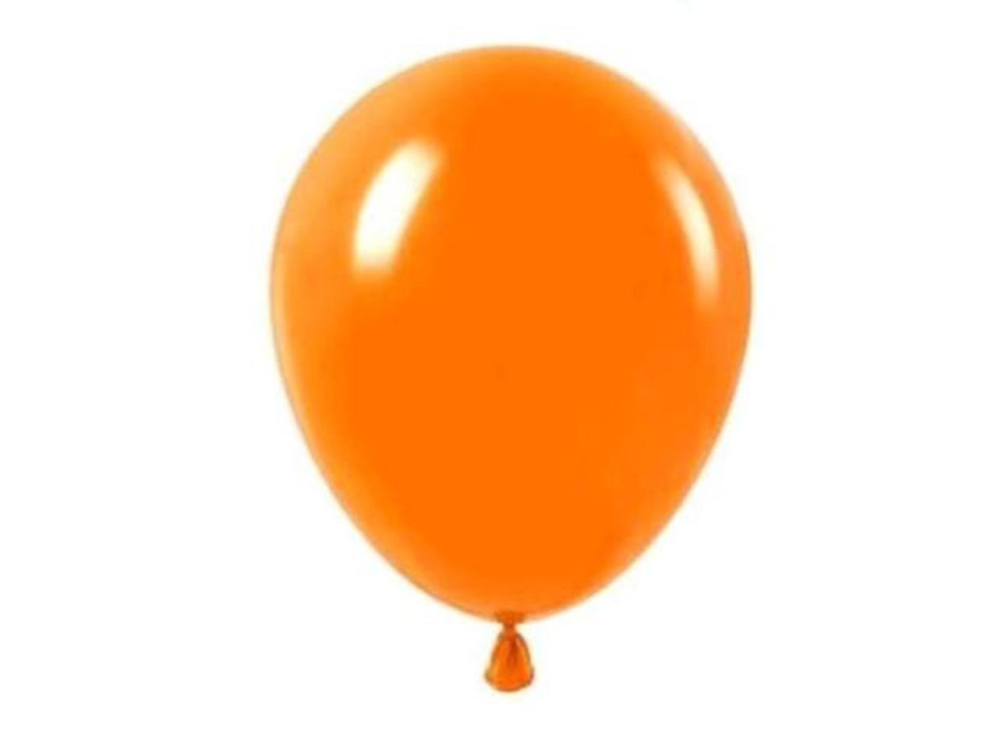 بالون برتقالي هيليوم
