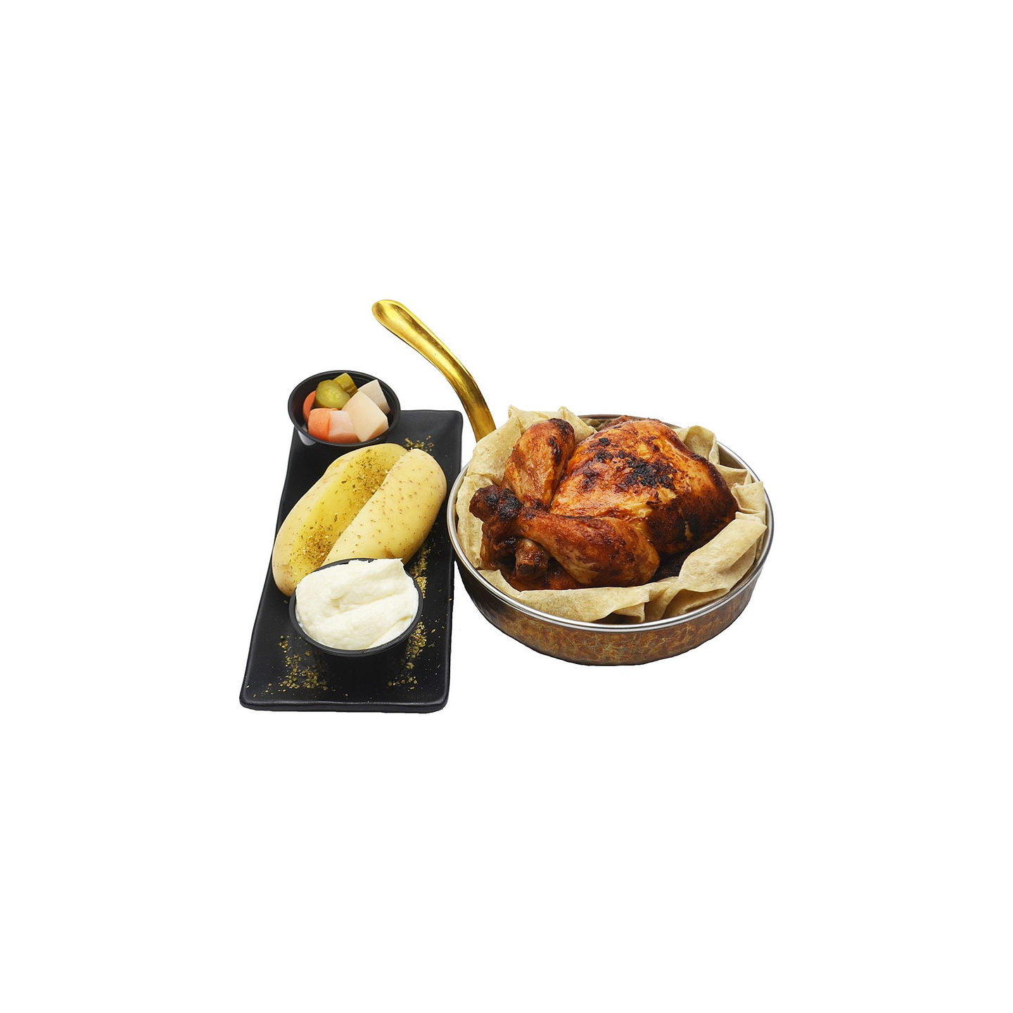 Half Charcol Roasted Chicken