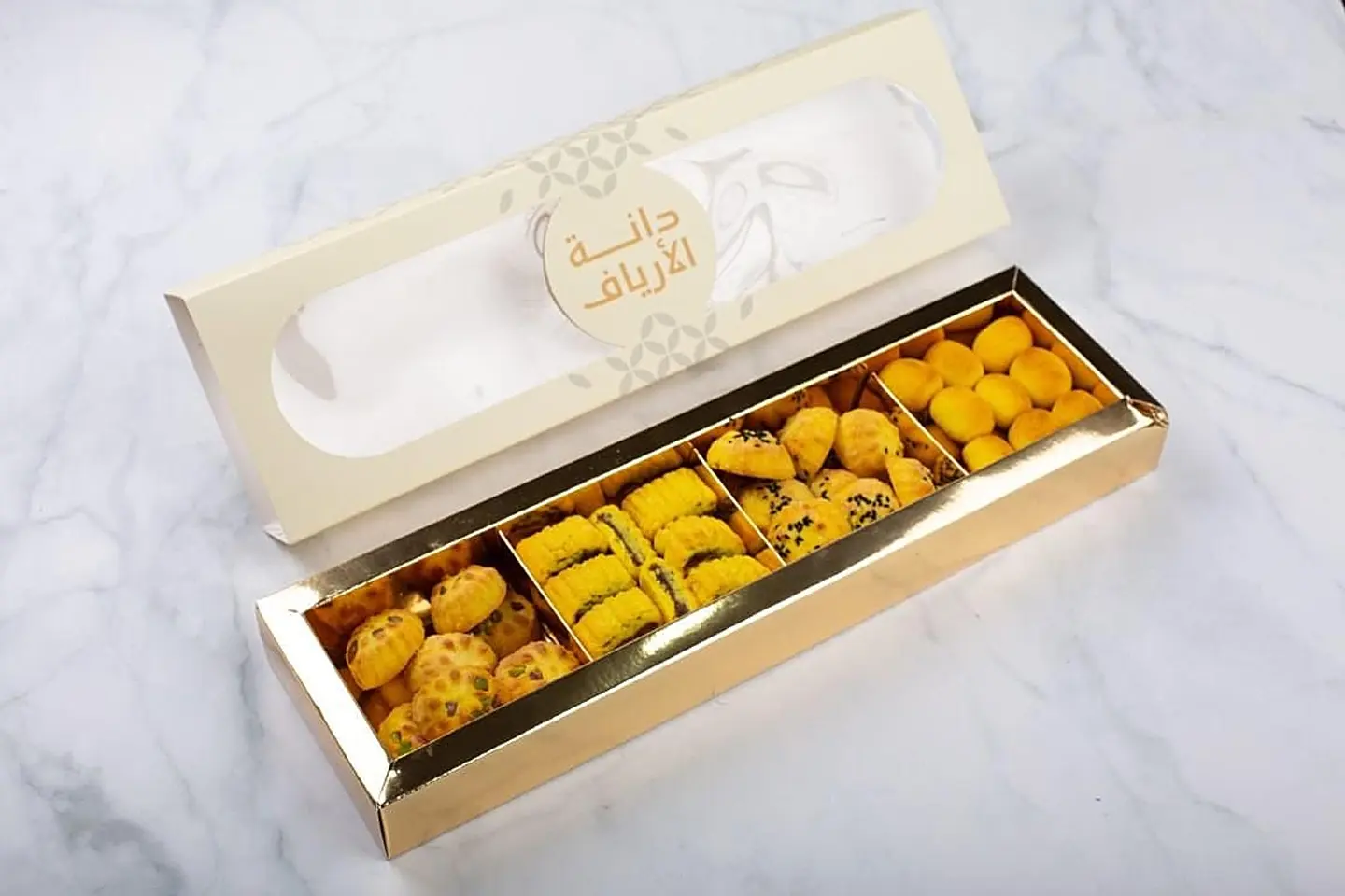 بوكس معمول تمر أصفر